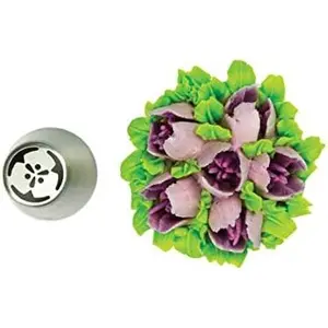Presa in acciaio inox Silikomart Flower Tube 46 image-0