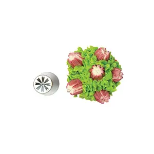Douille en acier inoxydable Silikomart Flower Tube 47 image-0