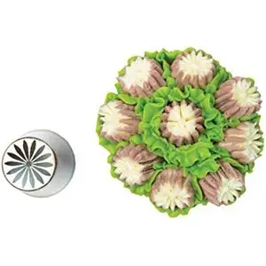 Presa in acciaio inox Silikomart Flower Tube 48 image-0