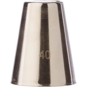 Stikdåse i rustfrit stål Silikomart Mini Decor Tube 05 image-0