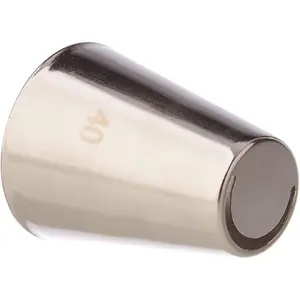 Stikdåse i rustfrit stål Silikomart Mini Decor Tube 05 image-1
