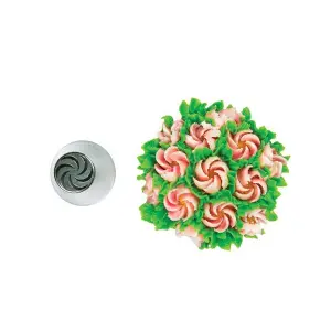 Stainless steel socket Silikomart Mini Flower Tube 01 image-0