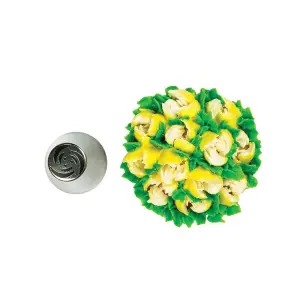 Buchse aus rostfreiem Stahl Silikomart Mini Flower Tube 08 image-0