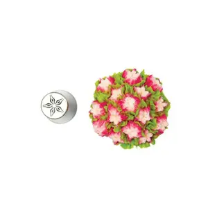 Douille en acier inoxydable Silikomart Flower Tube 50 image-0