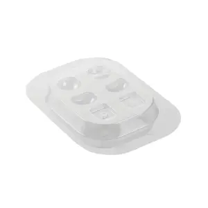 Thermogeformte Formen für Schokolade Silikomart Santa (x6) image-2