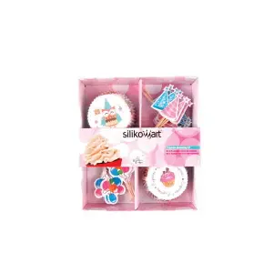 Pastry cutter + decoration Silikomart Party (x48) image-0
