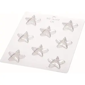 Molde de chocolate Silikomart 904057 - Stars image-0