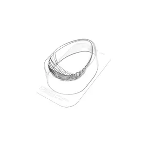 Moule thermoformés chocolat Silikomart Nest image-0