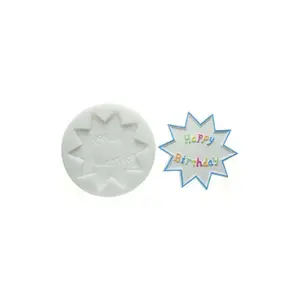 Stampo in silicone Silikomart SLK038 Happy Birthday image-0