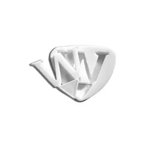 Gjutform av silikon Silikomart SLK105 Letter W image-0