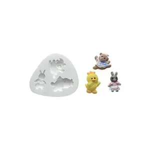 Moule silicone Silikomart SLK179 Little Animals image-0