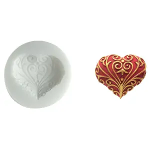 Moule silicone Silikomart SLK192 Heart image-0