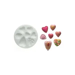 Moule silicone Silikomart SLK194 Hearts image-0