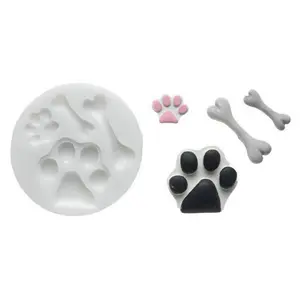 Siliconen mal Silikomart SLK203 Paws And Bons image-0