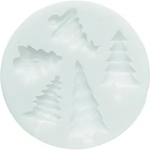 Siliconen mal Silikomart SLK215 Christmas Tree image-0
