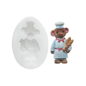 Silikoneform Silikomart SLK232 Knight Bear image-0
