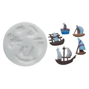 Stampo in silicone Silikomart SLK247 Ships image-0
