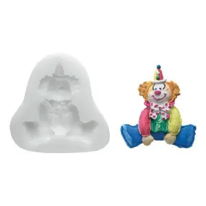 Siliconen mal Silikomart SLK269 Clown image-0