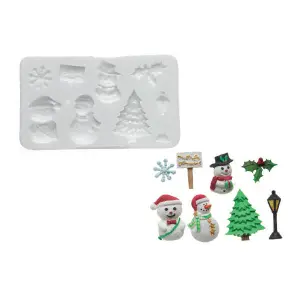 Siliconen mal Silikomart SLK285 Xmas image-0