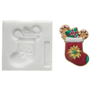 Siliconen mal Silikomart SLK288 Xmas Sock image-0