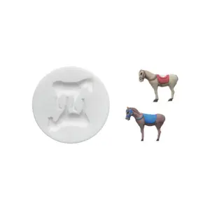 Siliconen mal Silikomart SLK316 Horses image-0