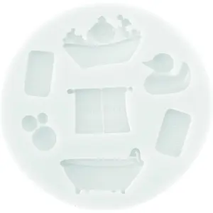 Gjutform av silikon Silikomart SLK370 Bath Time image-0