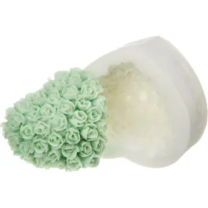 Molde de silicona Silikomart SLK382 Rose Bouquet image-1