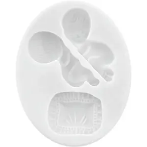 Moule silicone Silikomart SLK404 Sleeping Baby image-0