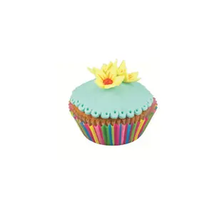 Mini foremka do ciastek Silikomart SLK811 Star Flower image-1