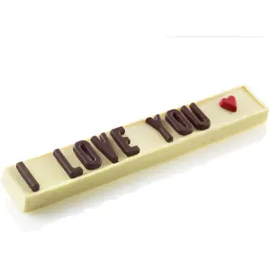 Moule composé par abécédaire + 2 barres de silicone Silikomart Taste Puzzle image-1