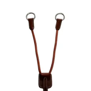 Widelec Martingale i skórzana lina Silver Crown image-0