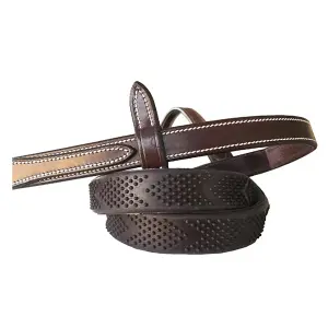 Horse Reins Silver Crown V-Grip