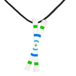 Halsband Silver Surf Ski Cross Circle hiver