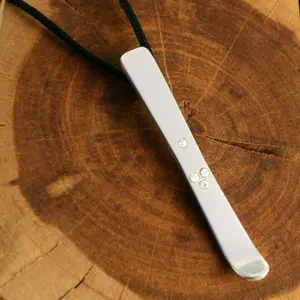 Halsband Silver Surf Ski Cristal Hiver image-1