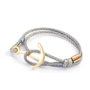 Ankare båtarmband Silver Surf