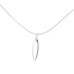 Halsband Silver Surf Surfboard Pure image-1