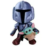 Plysch Simba Star Wars Mandalorian with Grogu image-1
