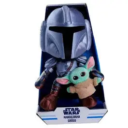 Plysch Simba Star Wars Mandalorian with Grogu image-3