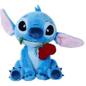 651dis168-plush-simba-disney-plush-stitch-avec-rose-25cm-blue-turquoise-25-cm