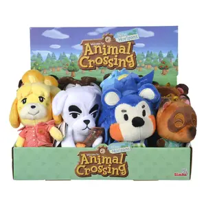 Lot de 12 porte-clés en pelluche Simba Animal Crossing Residents image-1