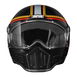 Μοτοσικλετιστικός κράνος πλήρους τύπου Simpson M30 image-2