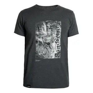 T-shirt Singing Rock Sandstoned