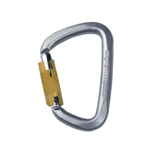 Mosquetão Singing Rock D car. TRIPLE LOCK 50kN