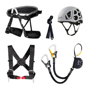 Kit de arnês de escalada Singing Rock Ferrata Exp II