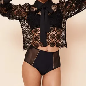 High-Waisted Menstrual Briefs Women Sisters Republic Marilyn Flux Super image-3