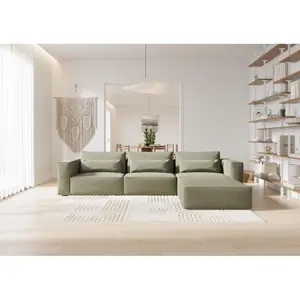 3-seater sofa with ottoman Sit Sit Ripose image-1