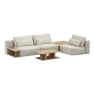 3-seater sofa with a set of tables Sit Sit Ripose