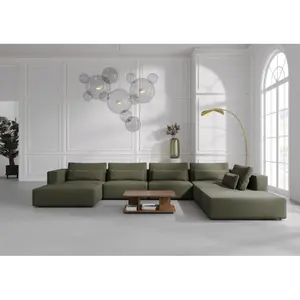 Corner modular sofa with bench Sit Sit Ripose image-1