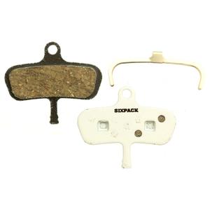 Pastiglie organiche per freni Sixpack Racing Avid Code 5/Code image-0