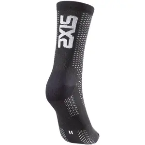 Mid-calf motorcycle socks Sixs V2 image-1